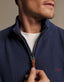 R.M.Williams - Warner Popcorn Zip Knit – Blue