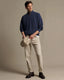 R.M.Williams - Warner Popcorn Zip Knit – Blue