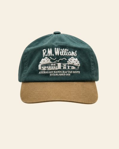 R.M.Williams - Workshop Twill Cap - Pine