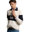 R.M.Williams - Heritage Panel Rugby Jumper - Ecru
