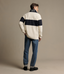 R.M.Williams - Heritage Panel Rugby Jumper - Ecru