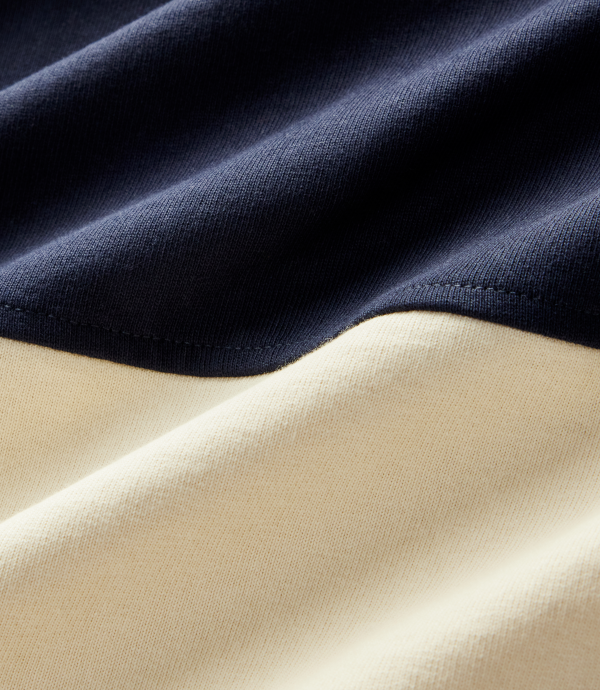 R.M.Williams - Heritage Panel Rugby Jumper - Ecru