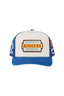Ringers Western - Drive By Deep Fit Trucker Cap - Blue Cream