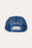 Ringers Western - Drive By Deep Fit Trucker Cap - Blue Cream