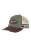 Ringers Western - Worn Out Deep Fit Trucker Cap - Army Choc