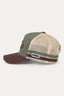 Ringers Western - Worn Out Deep Fit Trucker Cap - Army Choc