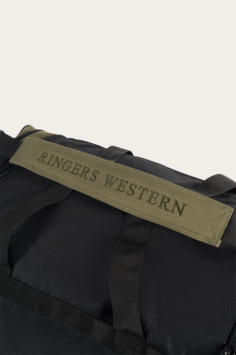 Ringer Western - Rider Go Sports Bag - Black/Army | Char/Pastel Pink | Navy/Brown
