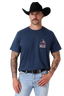 Ringers Western - Australian Cowboy Loose Fit T-Shirt - Washed Navy