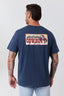 Ringers Western - Australian Cowboy Loose Fit T-Shirt - Washed Navy