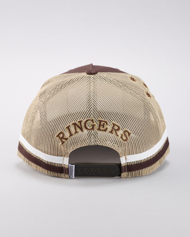 Ringers Western - Country Club Deep Fit Trucker Cap - Saddle Brown