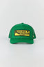 A green trucker-style cap with a yellow and black 'Ringers Western Road House' patch on the front, set against a plain light gray background.