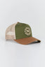 Ringers Western - Signature Bull Trucker Cap - Olive