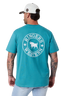 Ringers Western - signature Bull Losose Fit T-Shirt - Teal