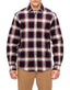 R.M.Williams - Collins Shirt - Plaid - Big & Tall Sizes - Burgundy & Cream