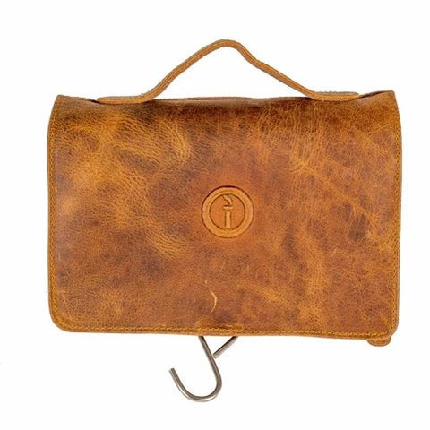 Indepal - Rockcliff Hanging Toiletry Bag - tan