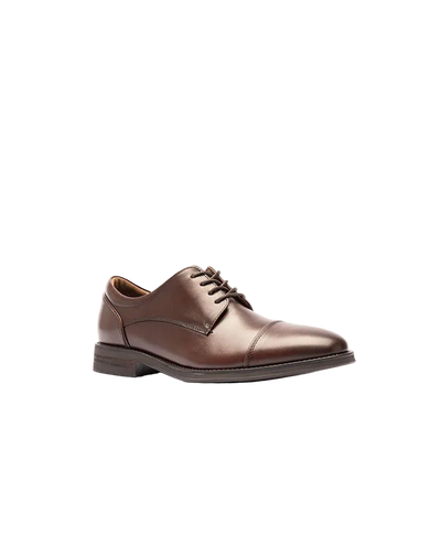 Rodd & Gunn - Riverton Derby Shoe - Dark Cognac