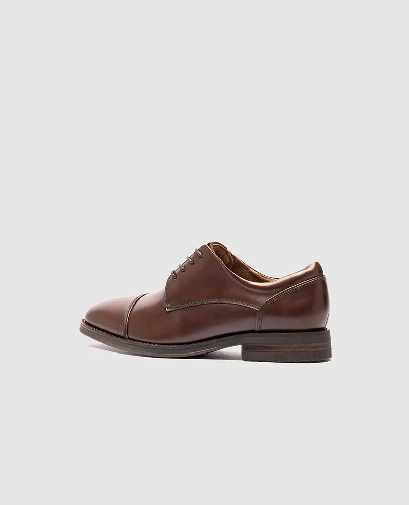 Rodd & Gunn - Riverton Derby Shoe - Dark Cognac