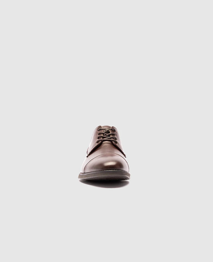 Rodd & Gunn - Riverton Derby Shoe - Dark Cognac
