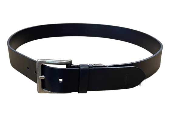 Polo Ralph Lauren - Leather Belt - Adjustable - Black