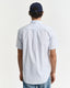 GANT -  Poplin Short Sleeve Shirt- Gingham - Light Blue