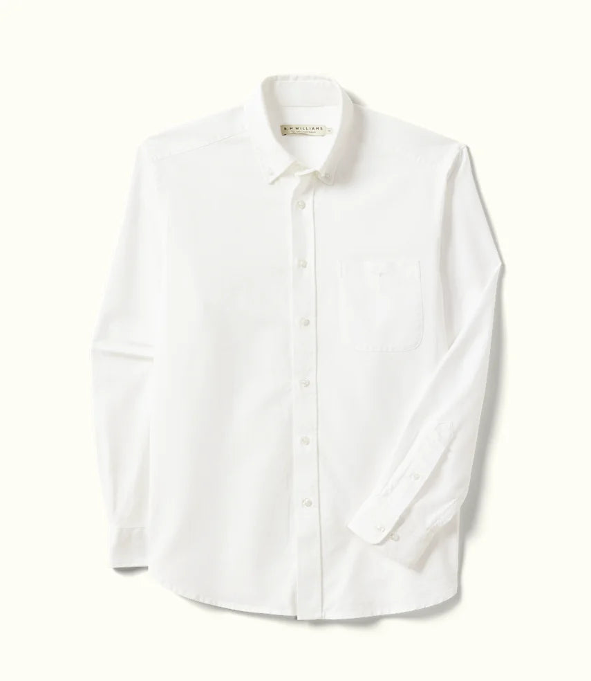 R.M.Williams - Regular Oxford Shirt - White