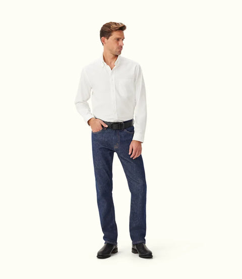 R.M.Williams - Regular Oxford Shirt - White