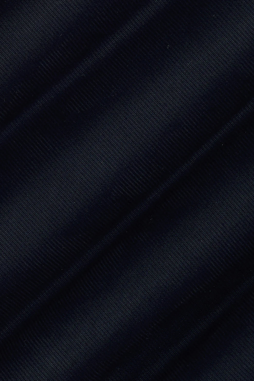 M.J. Bale - Rhode Trouser - Navy fabric close-up showcasing durable cotton-elastane blend texture.