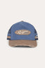 Ringers Western - Worn Out Deep Fit Trucker Cap - Clay Blue