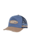 Ringers Western - Worn Out Deep Fit Trucker Cap - Clay Blue