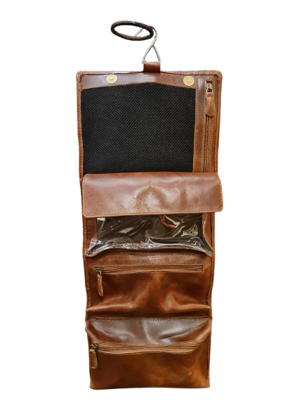 Indepal - Rockcliff Hanging Toiletry Bag - Dusty Antique