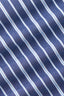 M.J. Bale - Rohde Poplin Shirt - Stripe - Navy/Sky