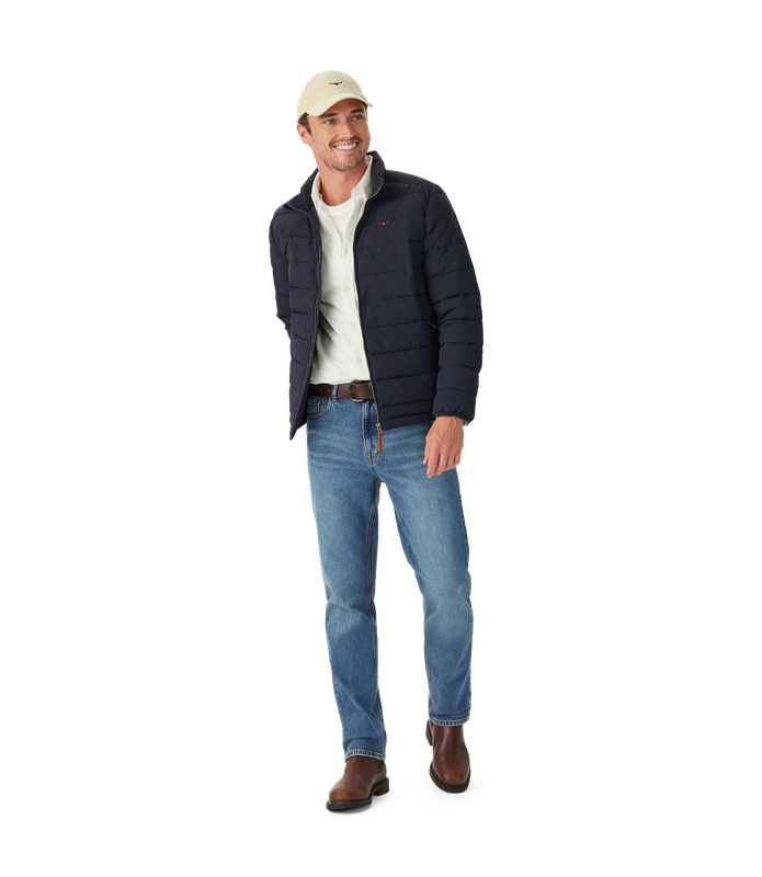 R.M.Williams - Rydal Padded Vest - Navy