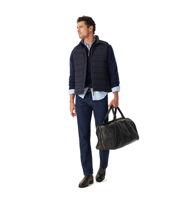 R.M.Williams - Rydal Padded Vest - Navy