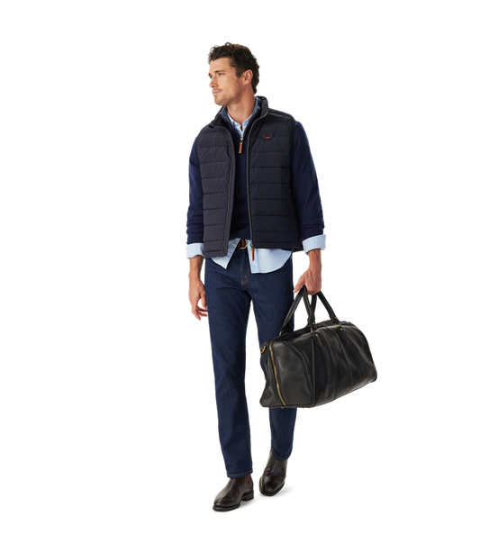 R.M.Williams - Rydal Padded Vest - Navy