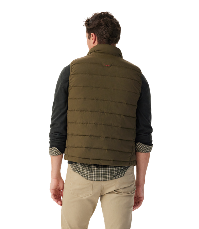 R.M.Williams - Rydal Padded Vest - Dark Olive