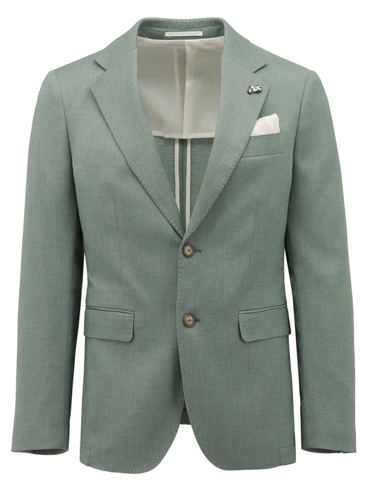 Christian Brookes - Lang Sportscoat - Mint showcasing refined tailoring and modern silhouette in a soft mint hue.