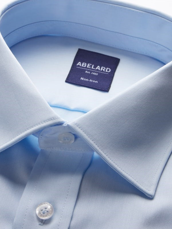 Abelard - Long Sleeve Business Shirt - Sky  blue