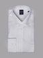 Long Sleeve Business Shirt - Non-Iron - Sky Blue | White