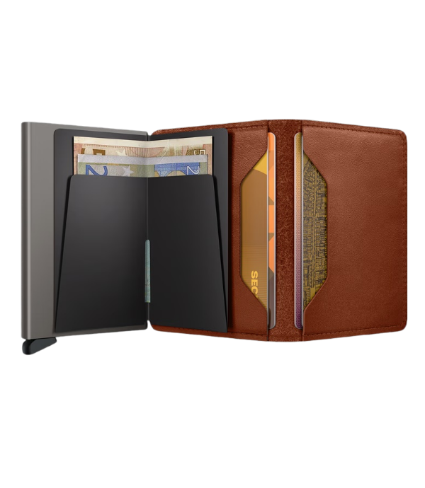 SEC0973-SADDLE-Secrid - RFID Texano Slimwallet - Tan