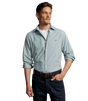 R.M.Williams -  Sommers Poplin Stripe Shirt - Pine