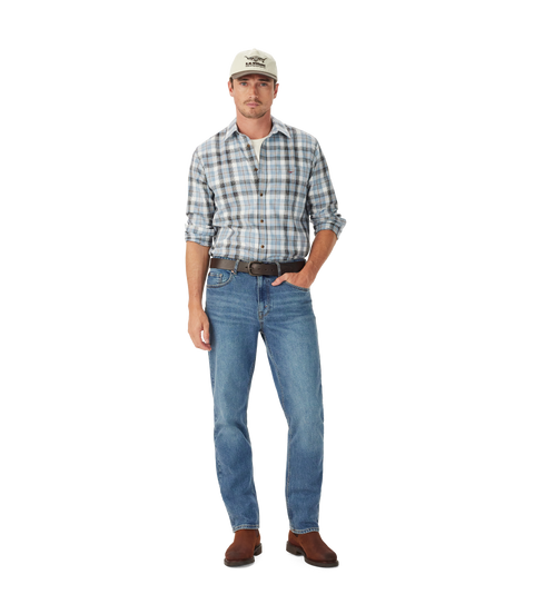R.M.Williams - O'Connell Shirt - Check - Blue, White & Black