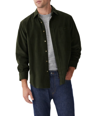 R.M.Williams - Classic Shirt - Corduroy - Olive