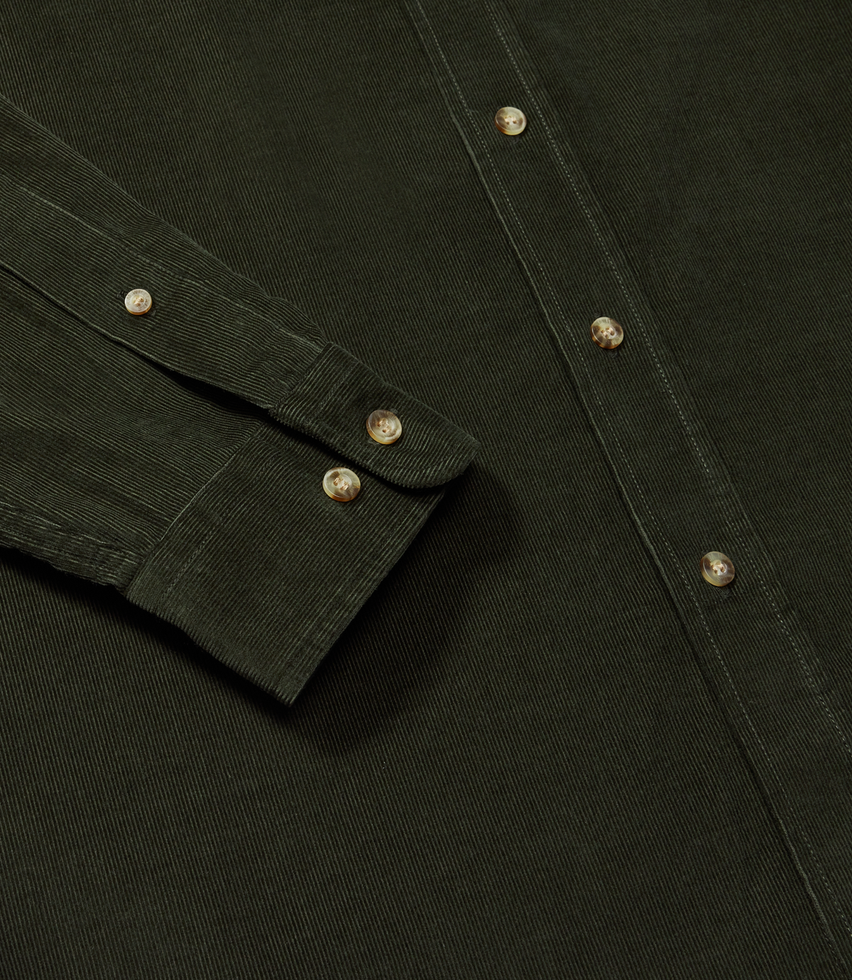 R.M.Williams - Classic Shirt - Corduroy - Olive