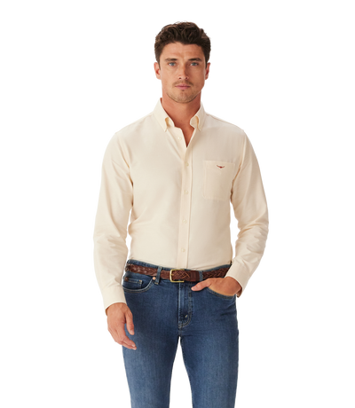 R.M.Williams - Regular Oxford Shirt - Peach