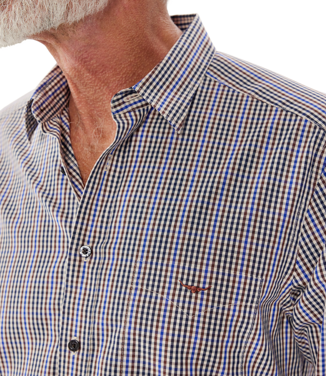 Collins Check Shirt by R.M.Williams Online, THE ICONIC