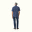 Hervey Shirt - Short Sleeve - Check - Navy, Blue & White