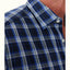 Hervey Shirt - Short Sleeve - Check - Navy, Blue & White