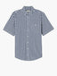 R.M.Williams - Hervey Shirt - Short Sleeve - Check - Navy & White