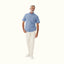Hervey Shirt - Short Sleeve - Check - Blue & White