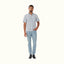 Hervey Shirt - Short Sleeve - Check - White, Navy & Blue